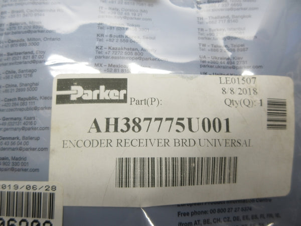 PARKER AH387775U001 NSMP