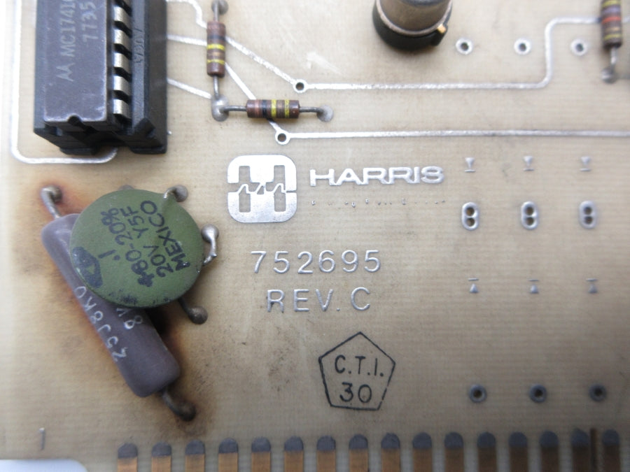 HARRIS 752695 REV. C UNMP
