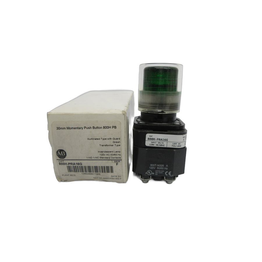 INDUSTRIAL SPARE PART 800H-PRA16G SER. F 120VAC (WH) NSMP