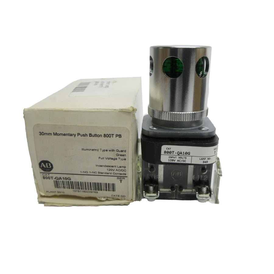 INDUSTRIAL SPARE PART 800T-QA10G SER. T 120VAC/DC (W/ GUARD) (WH) NSMP