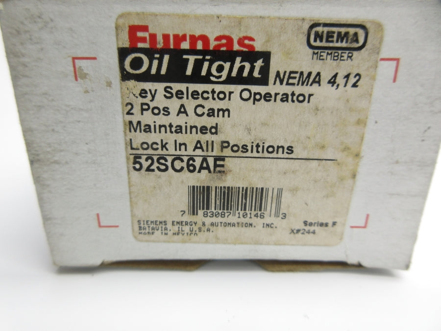 FURNAS 52SC6AE SER. F (NO KEY) NSMP
