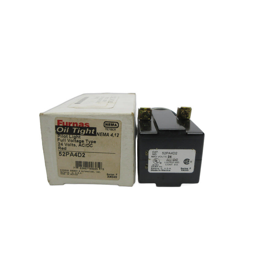 FURNAS 52PA4D2 SER. F 24VAC/DC NSMP