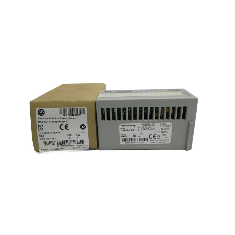 INDUSTRIAL SPARE PART 1794-IE8XOE4 SER. A F/W A 24VDC REV. B02 NSMP