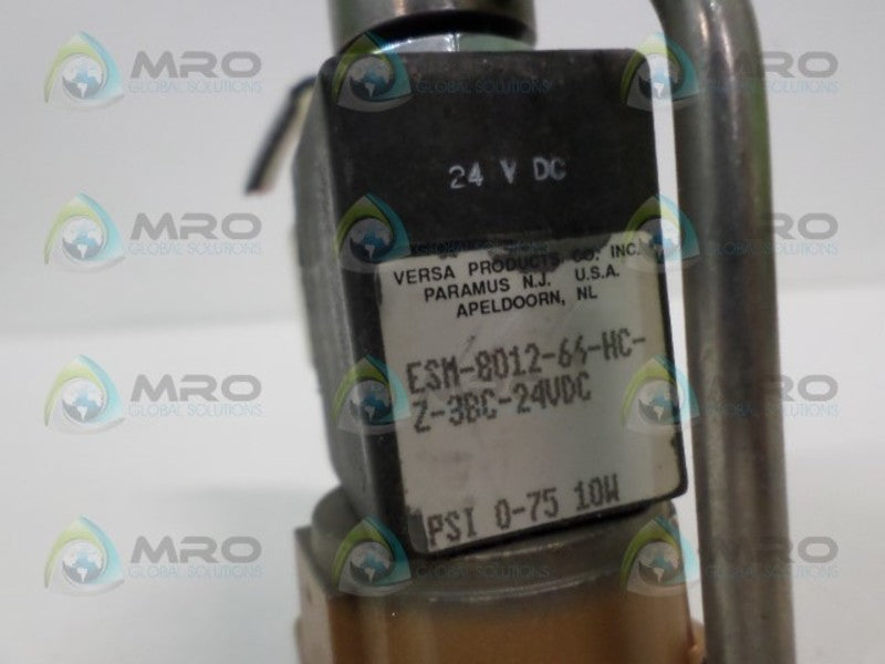 VERSA ESM-8012-66-HC-Z-3BC-24VDC VALVE UNMP
