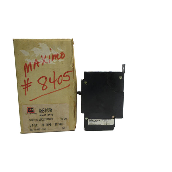 CUTLER-HAMMER GHB1020 277VAC 20A NSMP