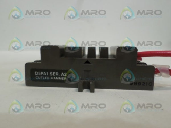 CUTLER HAMMER D5PA1 RELAY BASE UNMP