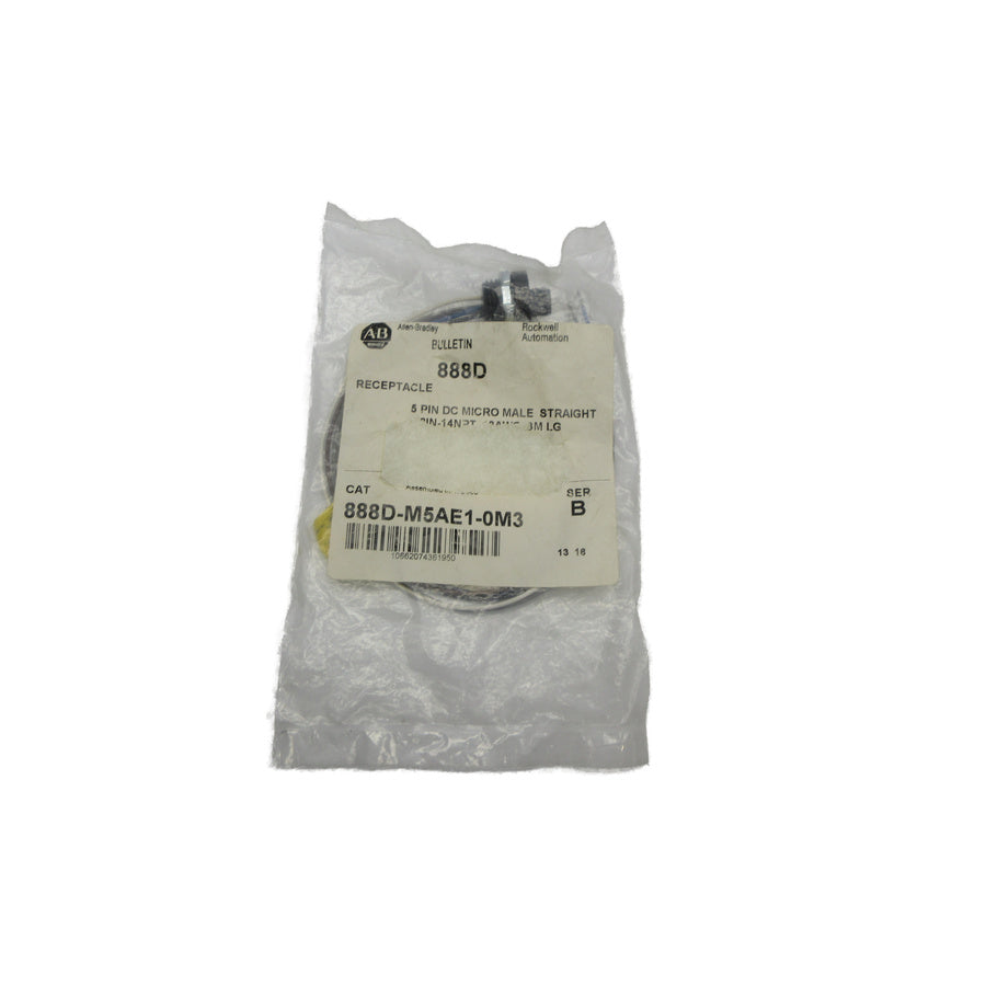 ALLEN BRADLEY 888D-M5AE1-0M3 SER. B NSMP
