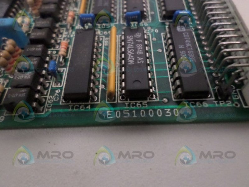 SIEMENS E05100030 CICRUIT BOARD UNMP