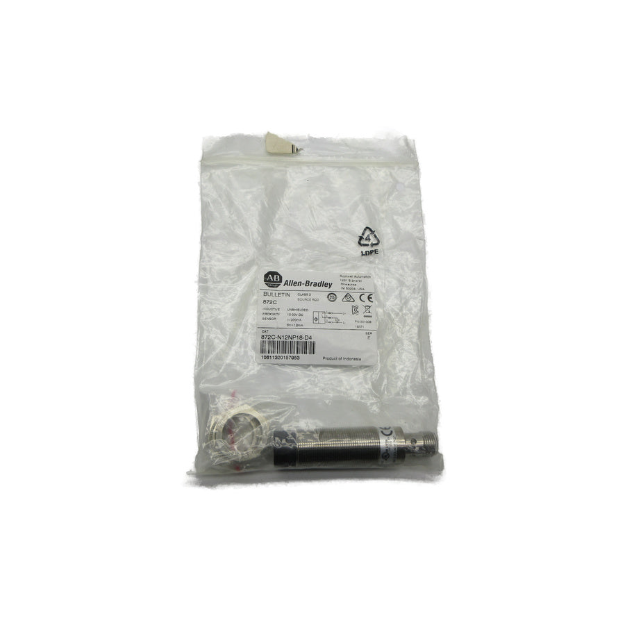 ALLEN BRADLEY 872C-N12NP18-D4 SER. E 10-30VDC NSMP