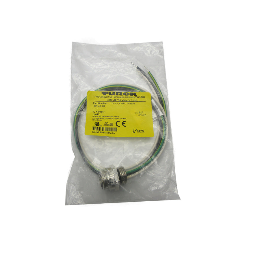 TURCK RSF36-0.5M U-06611 600V 10A NSMP