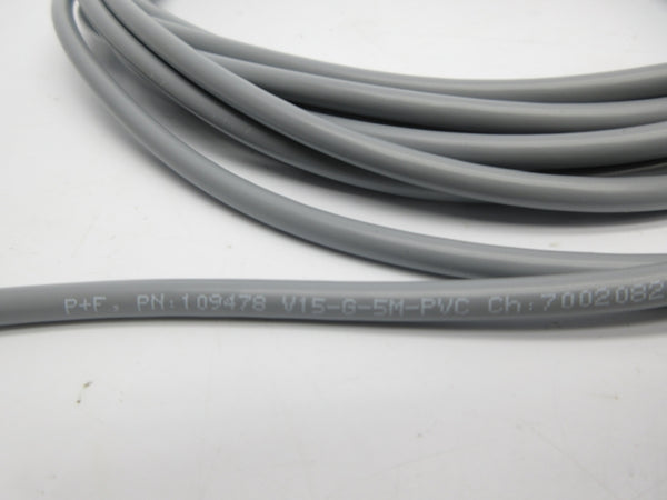 PEPPERL+FUCHS 109478 V15-G-5M-PVC NSNP