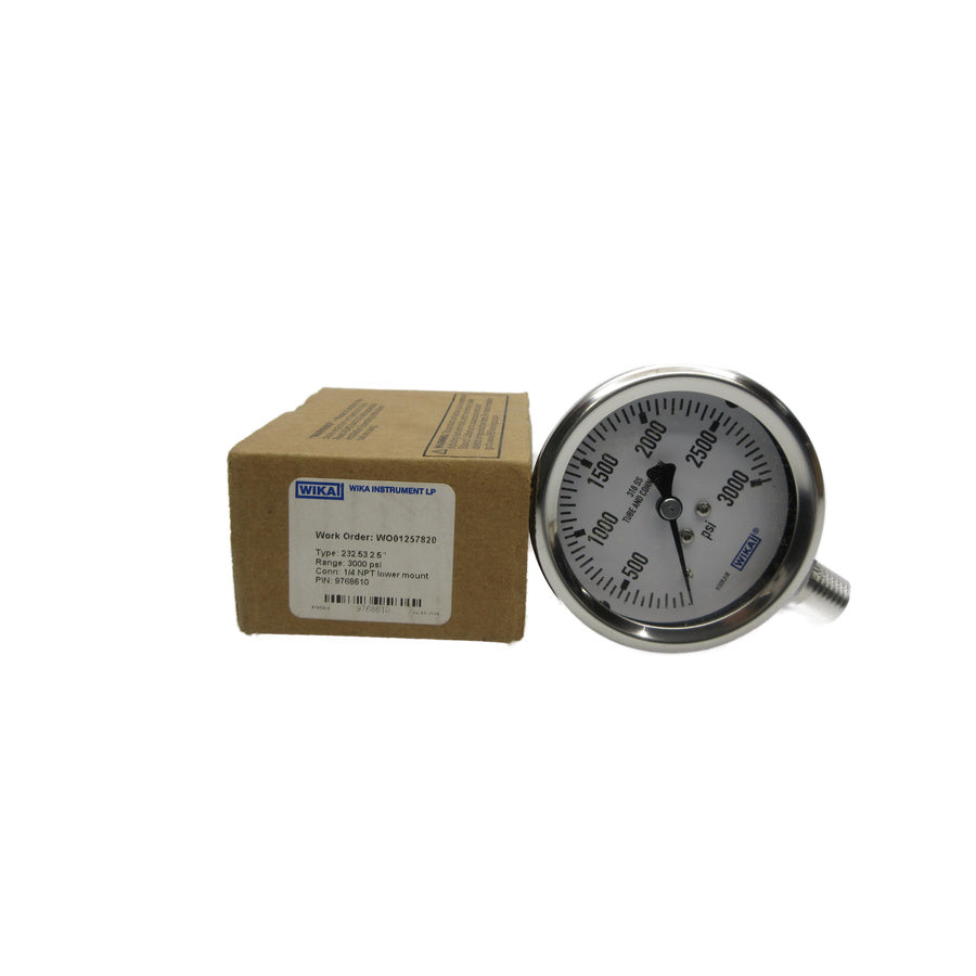 WIKA 9768610 3000PSI NSMP