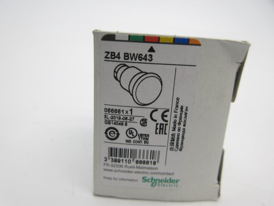 SCHNEIDER ELECTRIC ZB4BW643 NSMP