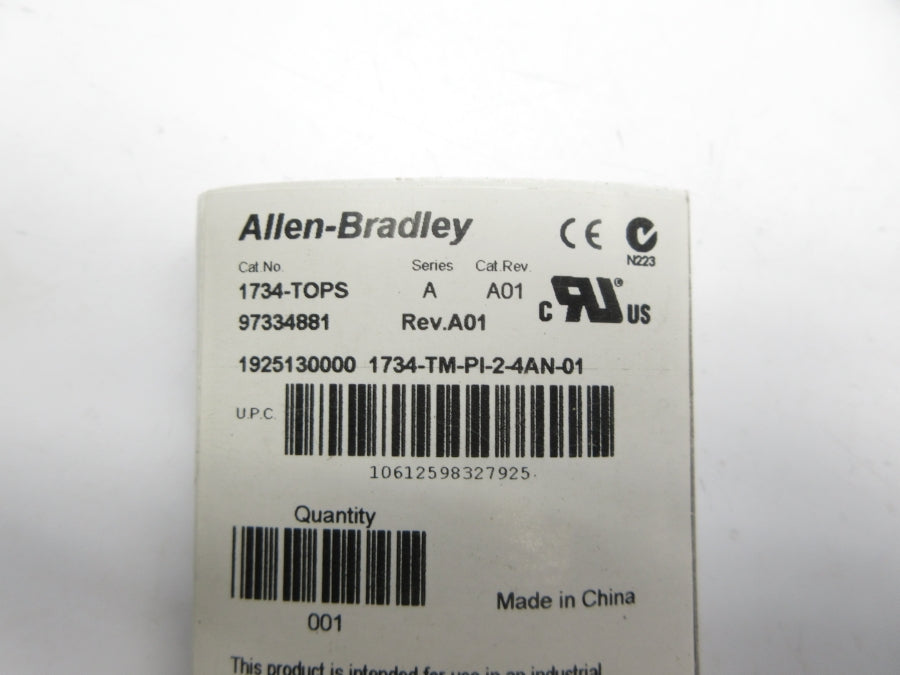 ALLEN BRADLEY 1734-TOPS SER. A REV. A01 NSMP