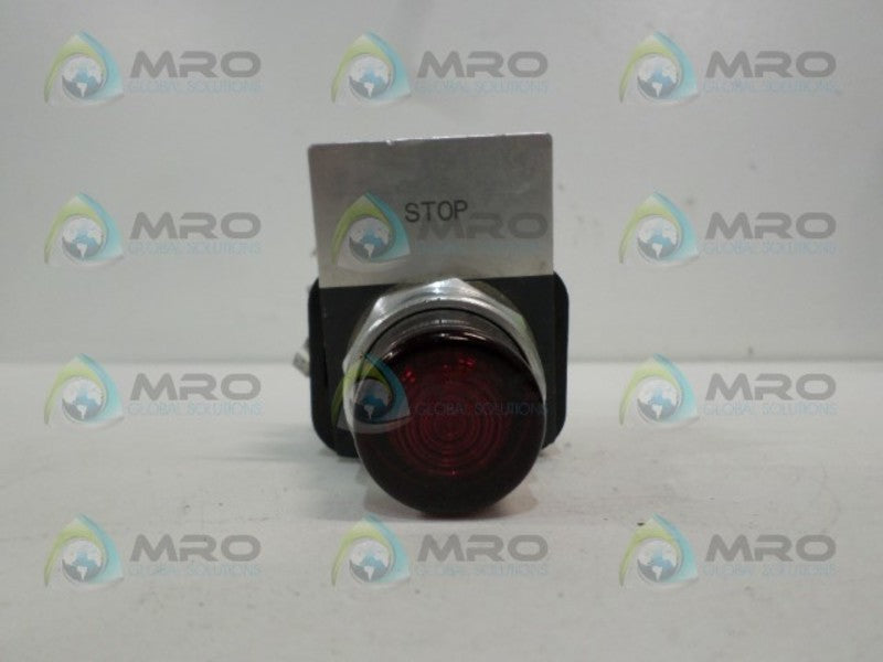 INDUSTRIAL SPARE PART 800T-QBH24R SER. T PUSHBUTTON UNMP