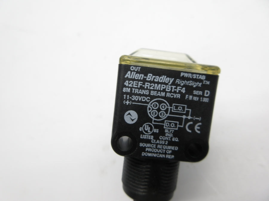 ALLEN BRADLEY 42EF-R2MPBT-F4 SER. D 11-30VDC NSNP