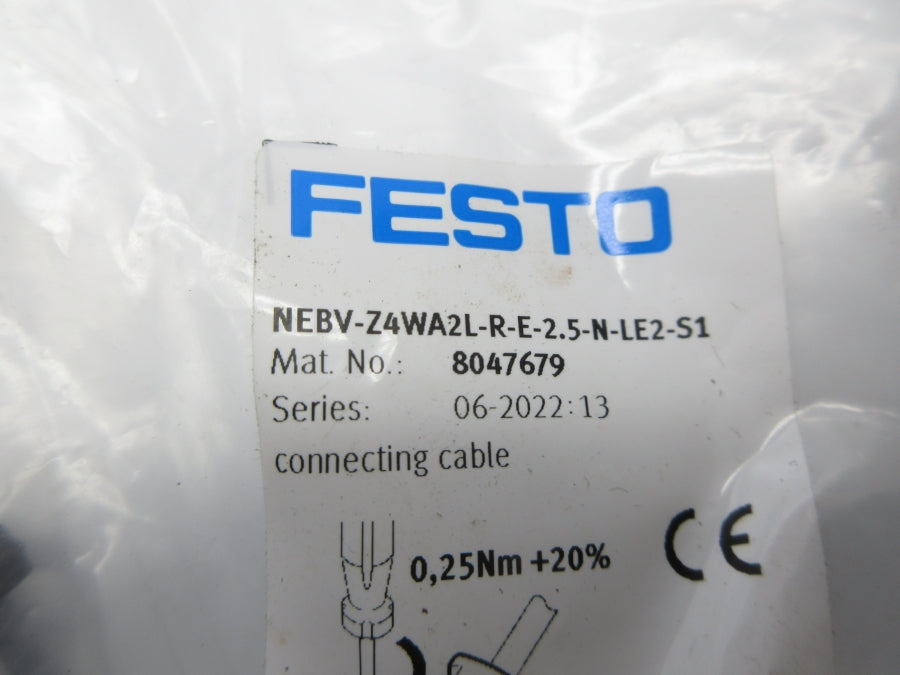 FESTO NEBV-Z4WA2L-R-E-2.5-N-LE2-S1 8047679 NSMP