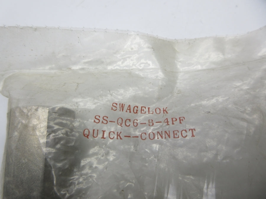 SWAGELOK SS-QC6-S-4PF NSMP