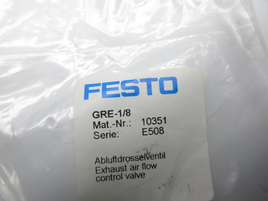 FESTO GRE-1/8 10351 NSMP