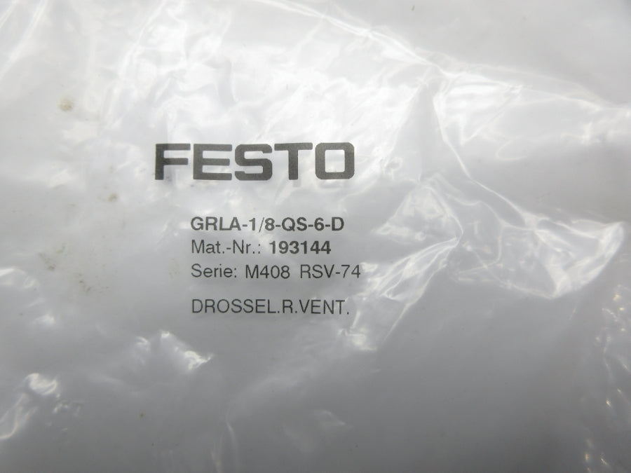 FESTO GRLA-1/8-QS-6-D 193144 NSMP
