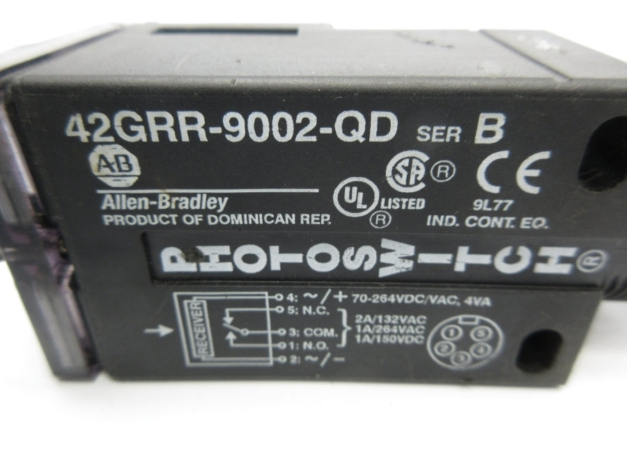 ALLEN BRADLEY 42GRR-9002-QD SER. B 70-264VDC/AC 1A NSNP