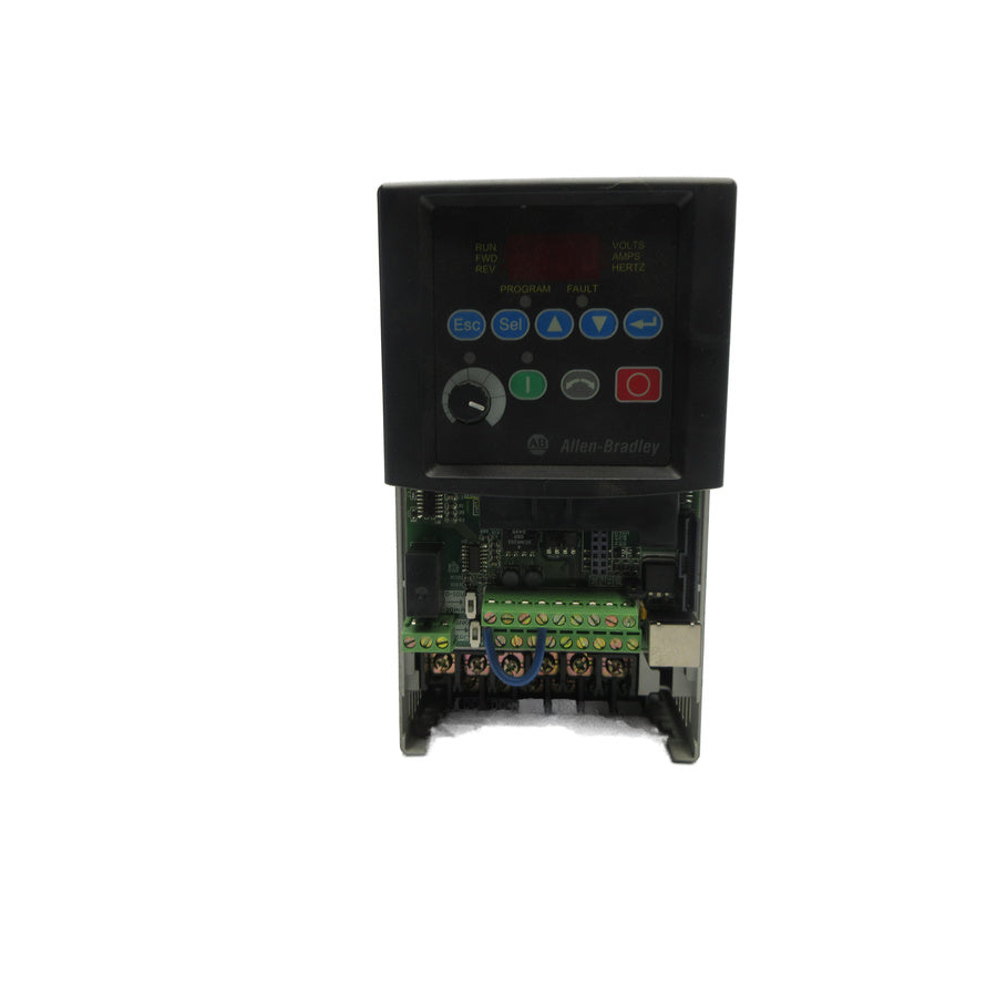 INDUSTRIAL SPARE PART 22B-D6P0N104 SER. A F/W 2.04 342-528VAC 7.5A (AS PICTURED) UNMP