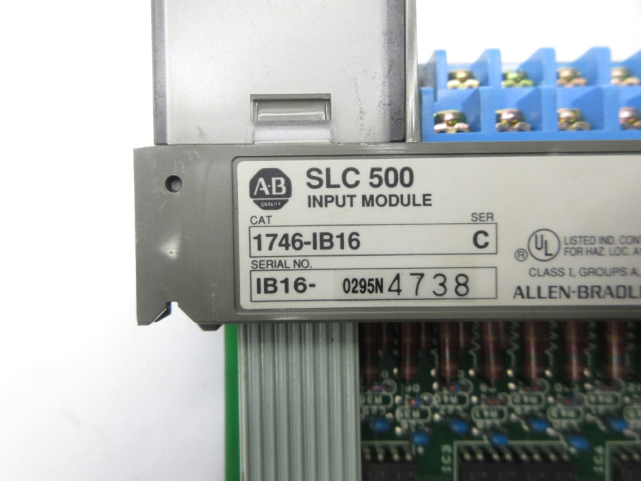 INDUSTRIAL SPARE PART 1746-IB16 SER. C 10-30VDC (NO DOOR) UNMP