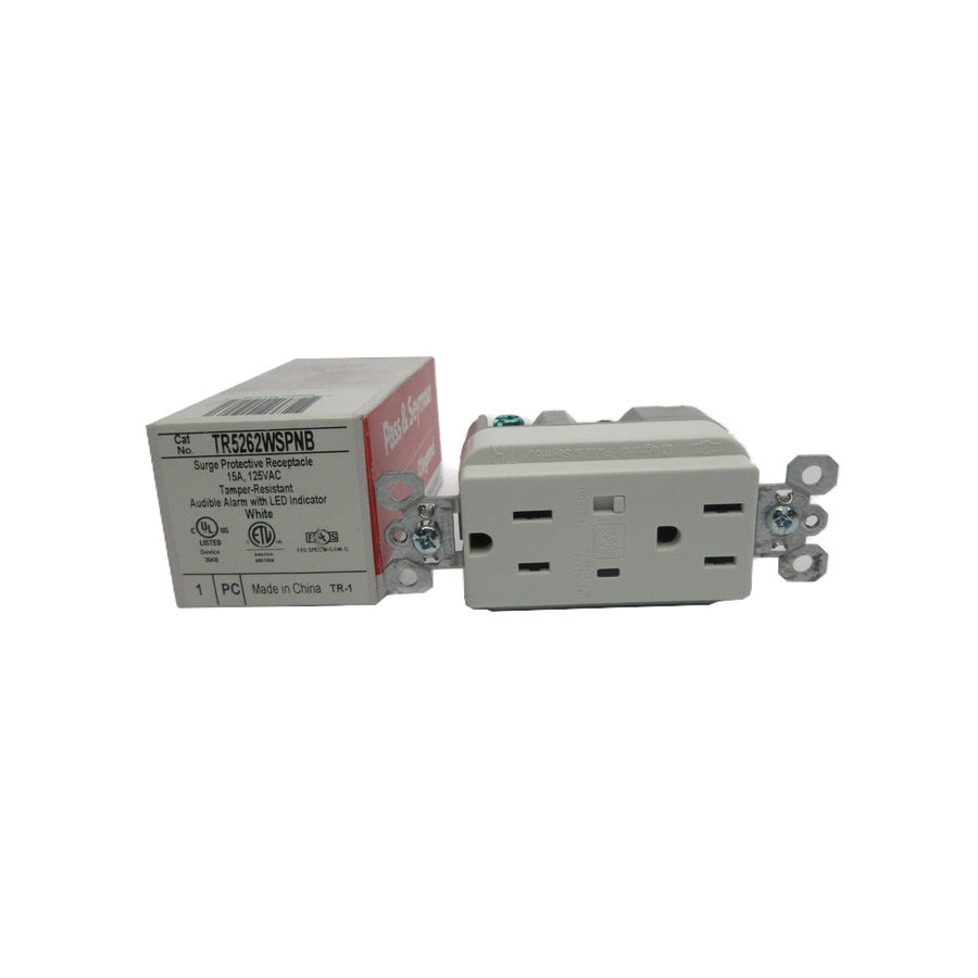 PASS & SEYMOUR TR5262WSPNB 125VAC 15A NSMP