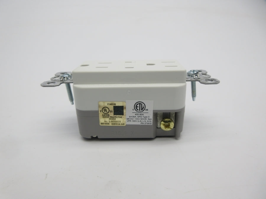 PASS & SEYMOUR TR5262WSPNB 125VAC 15A NSMP