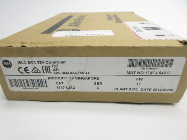 ALLEN BRADLEY 1747-L542 SER. C F/W 11 NSMP