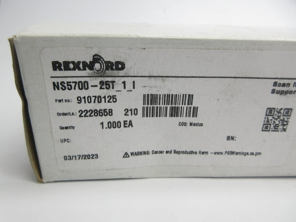 REXNORD NS5700-25T-1-I 91070125 NSMP