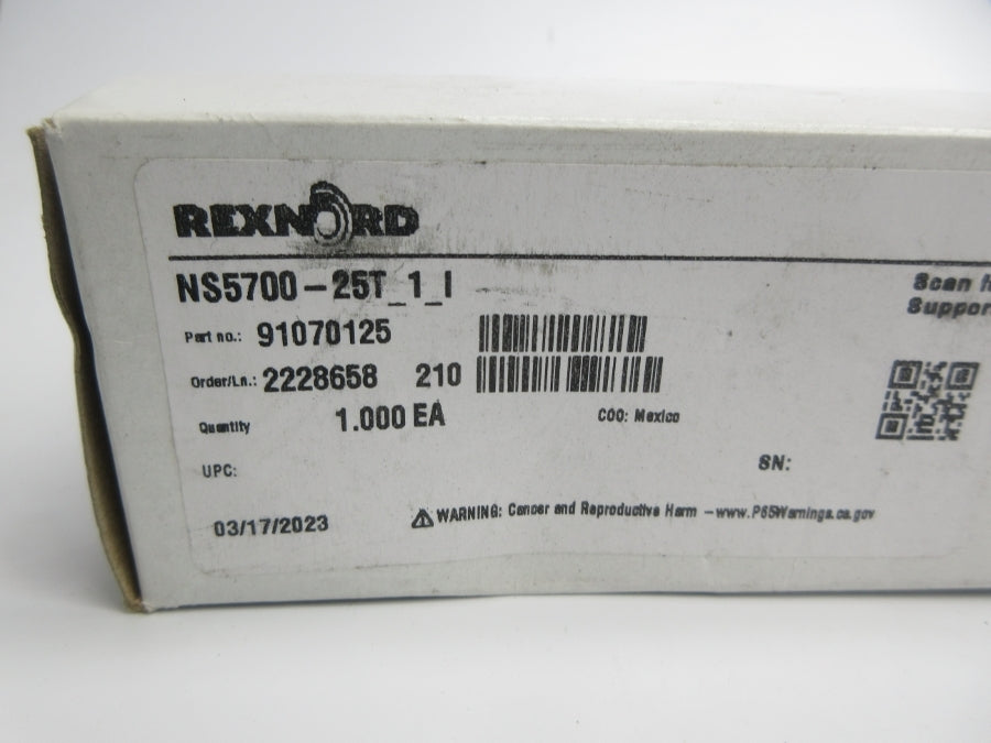 REXNORD NS5700-25T-1-I 91070125 NSMP