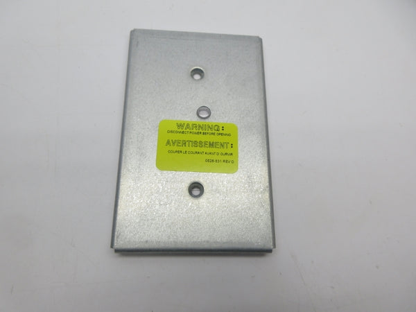 COVER PLATE 4090-9807 NSMP