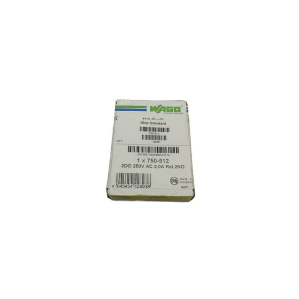 WAGO 750-512 250VAC 2.0A NSFS