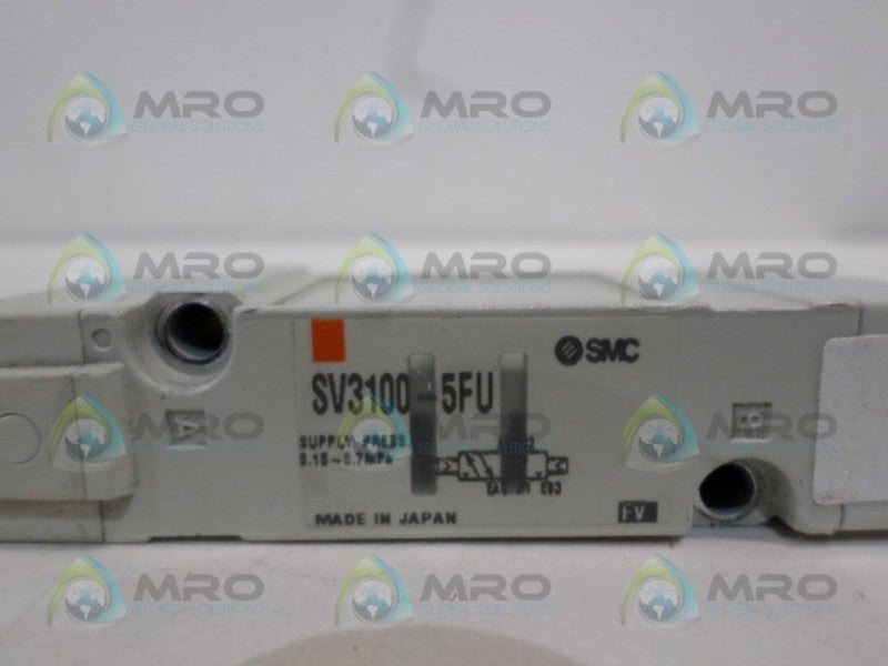 SMC SV3100-5FU SOLENOID VALVE UNMP