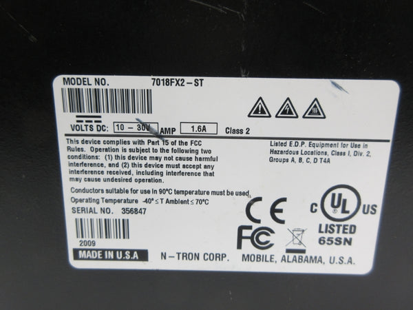 N-TRON 7018FX2-ST 10-30VDC 1.6A NSNP