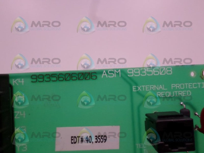 ASM 9935608 9935606006 CIRCUIT BOARD UNMP
