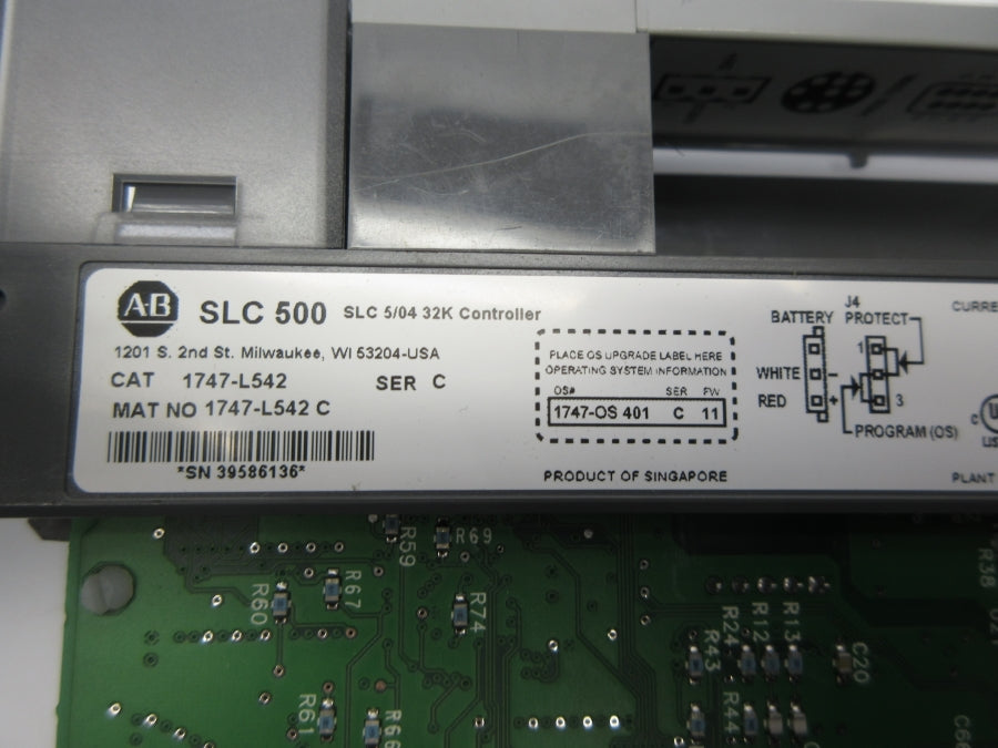 INDUSTRIAL SPARE PART 1747-L542 SER. C F/W 11 24VDC (NO KEY) NSNP