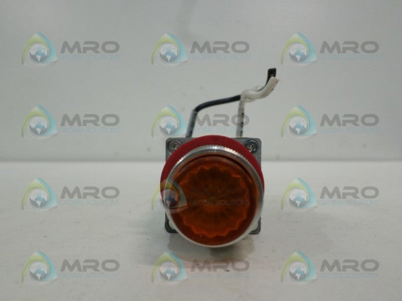 INDUSTRIAL SPARE PART 800MR-P16 SER. D ORANGE PUSH BUTTON UNMP