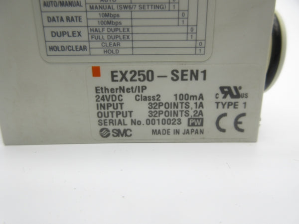 SMC EX250-SEN1 24VDC UNMP