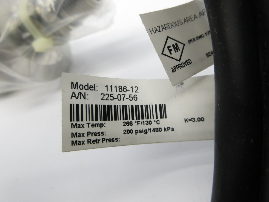 ROSEMOUNT 225-07-56 11186-12 200PSI NSNP
