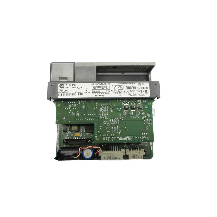 INDUSTRIAL SPARE PART 1747-L542 SER. C F/W 10 24VDC REV. A (NO KEY) NSNP