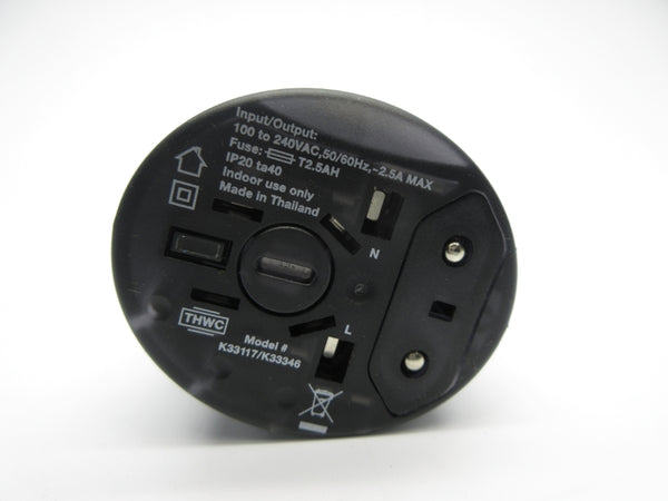 KENSINGTON K33117/K33346 100-240VAC NSNP