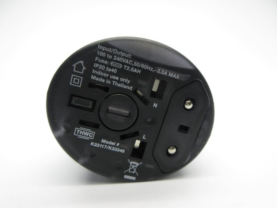 KENSINGTON K33117/K33346 100-240VAC NSNP
