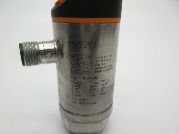 IFM EFECTOR PN7297 18-30VDC NSNP