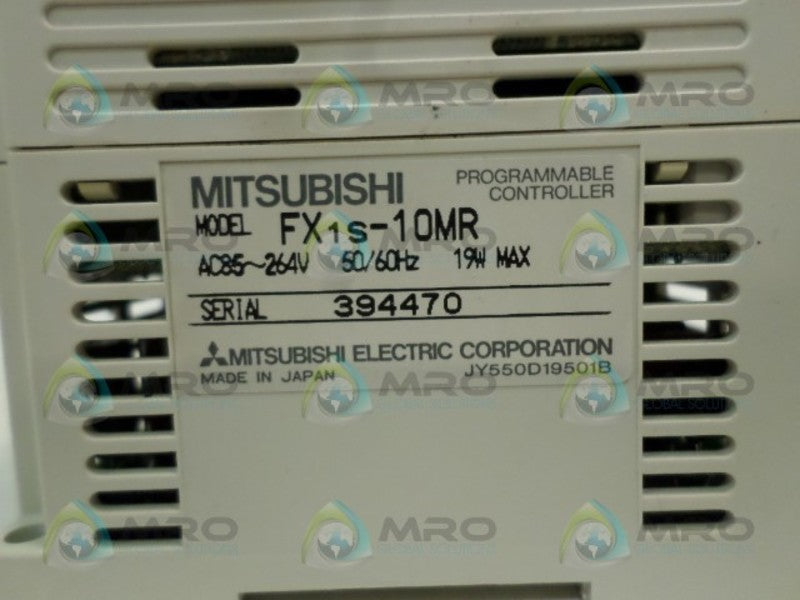 MITSUBISHI FX1S-10MR PROGRAMMABLE CONTROLLER UNMP
