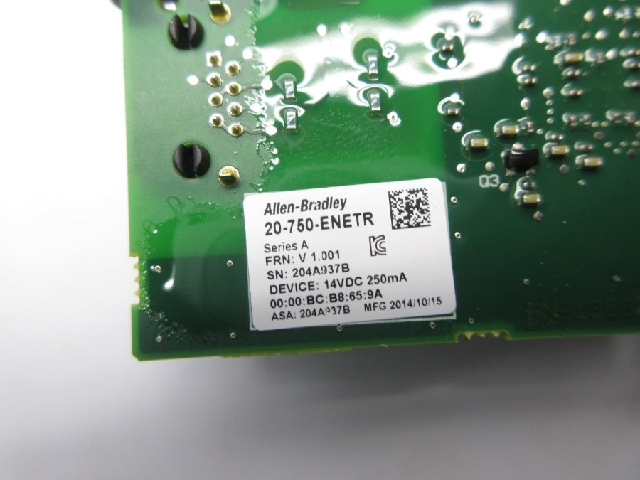 INDUSTRIAL SPARE PART 20-750-ENETR SER. A F/W V1.001 14VDC NSNP