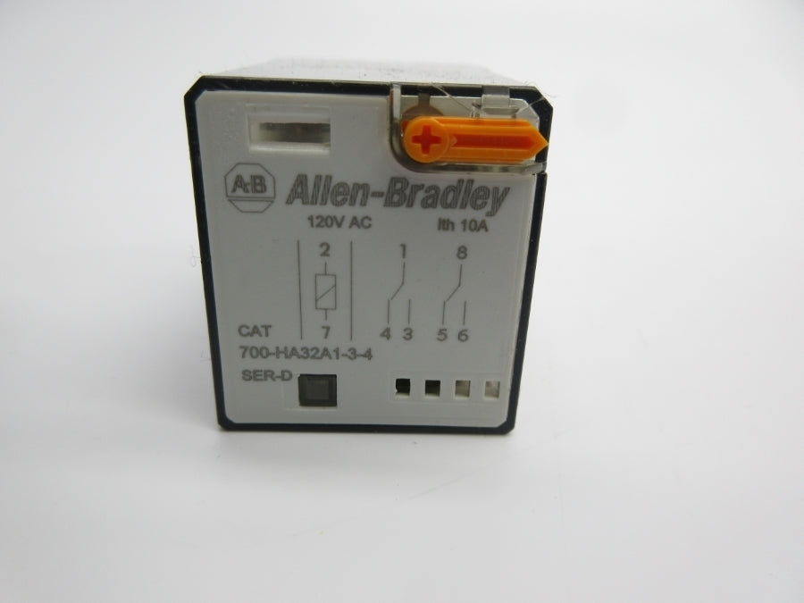 ALLEN BRADLEY 700-HA32A1-3-4 SER. D 120VAC 10A NSNP