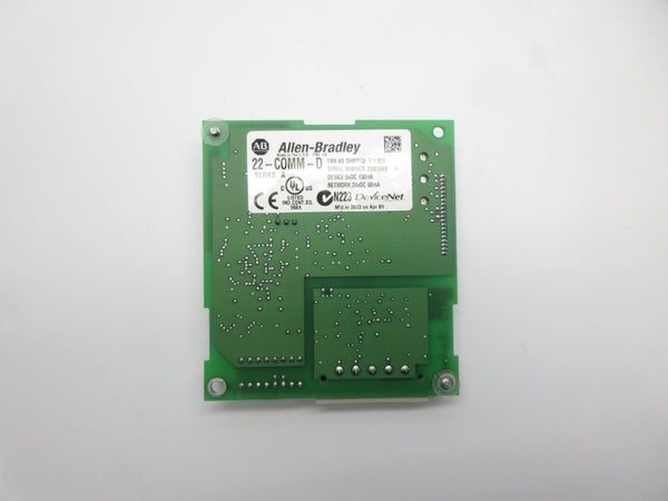 ALLEN BRADLEY 22-COMM-D SER. A F/W V1.003 24VDC NSNP