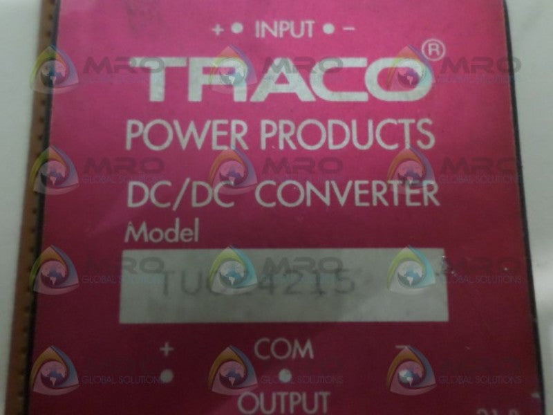 TRACO TUC24215 DC/DC CONVERTER UNMP